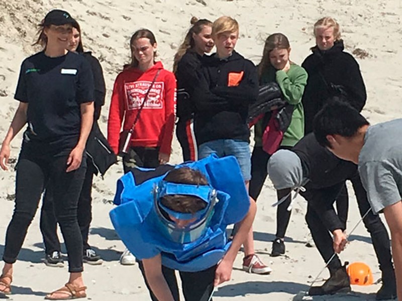 Oplev hvor minerne blev lagt under 2. Verdenskrig ved at besøge Skallingen